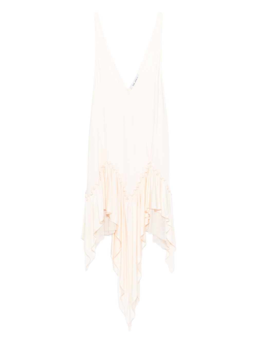 Ruffled Asymmetric Dress