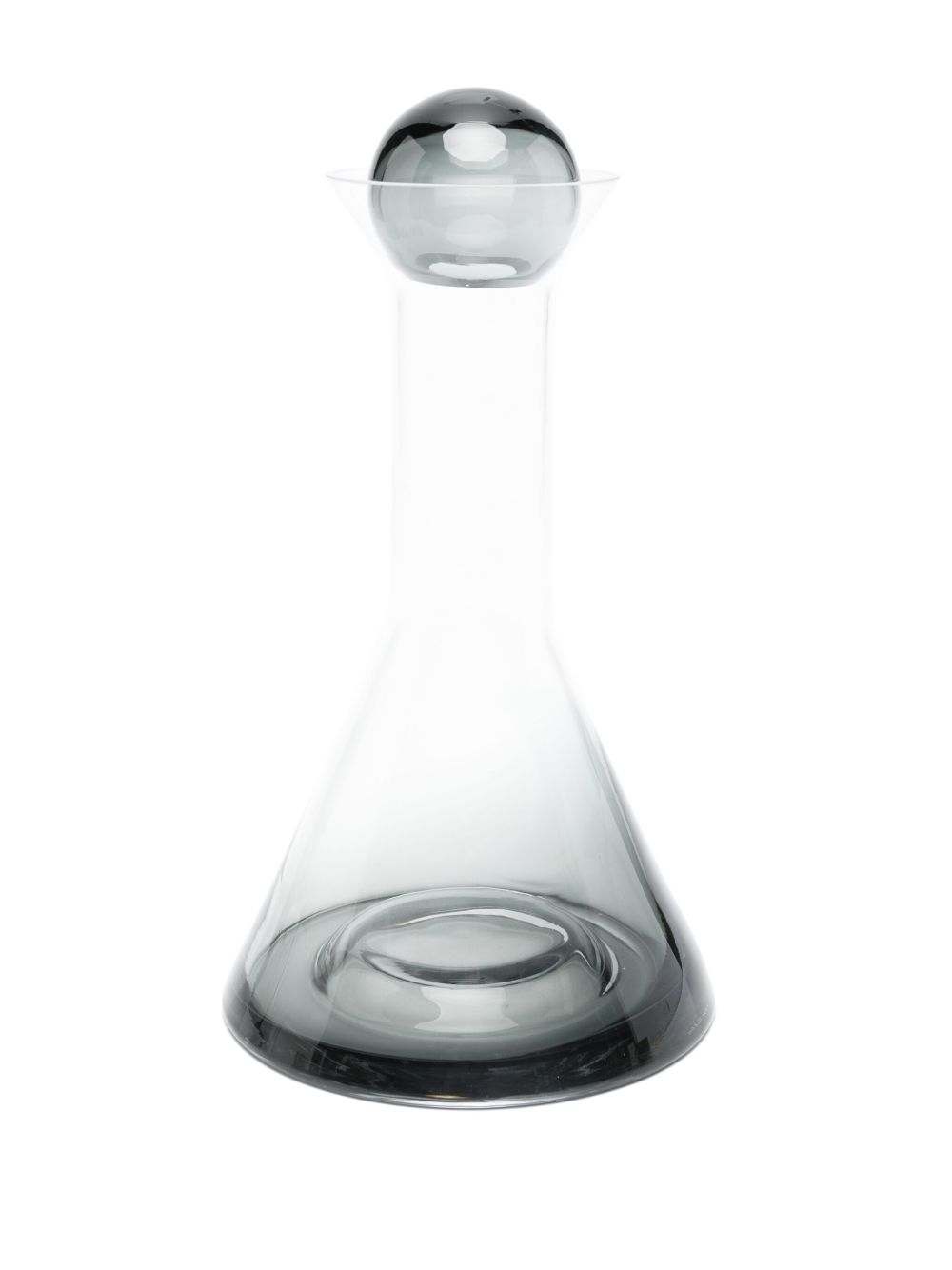 Tom Dixon Tank Decanter (27 Cm X 16 Cm) In Grey