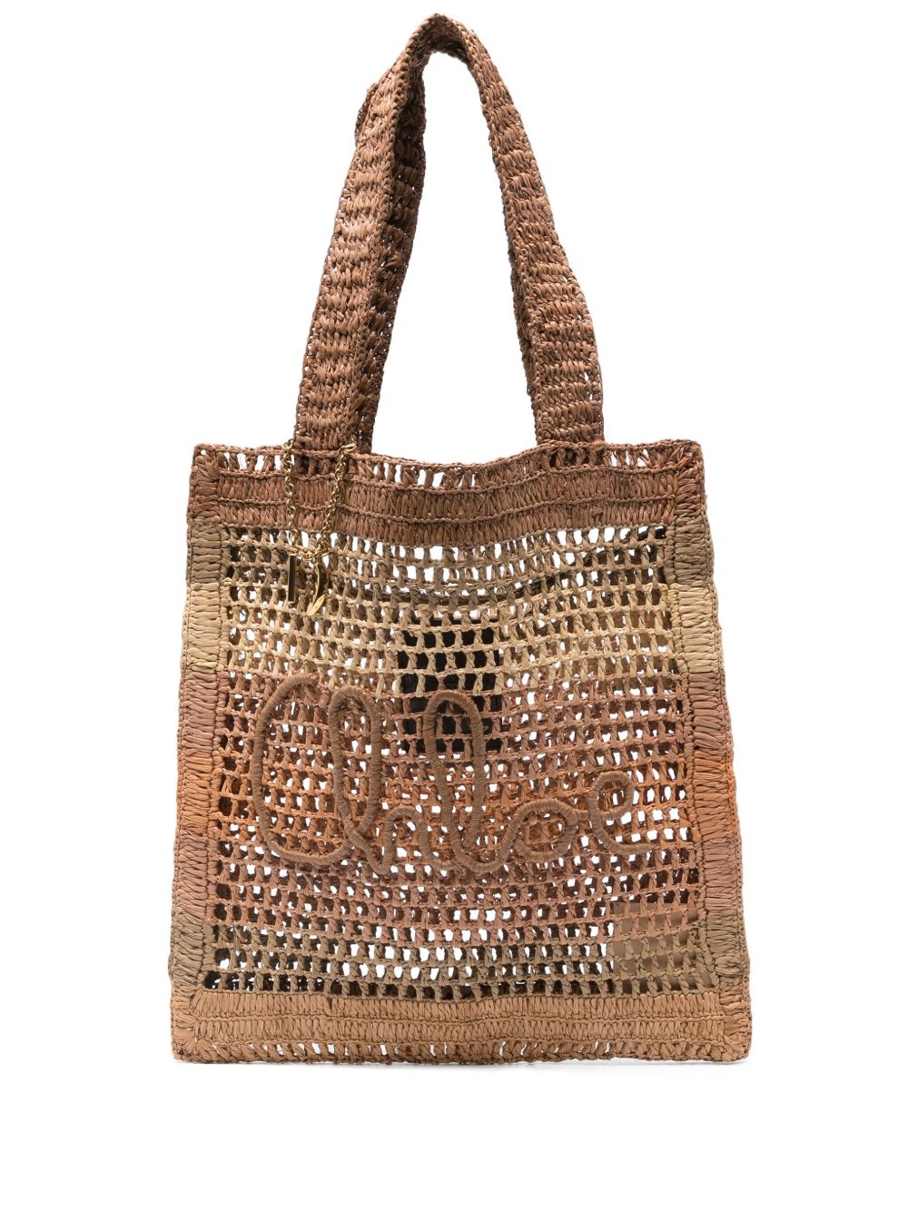 Chloé Raffia Tote Bag