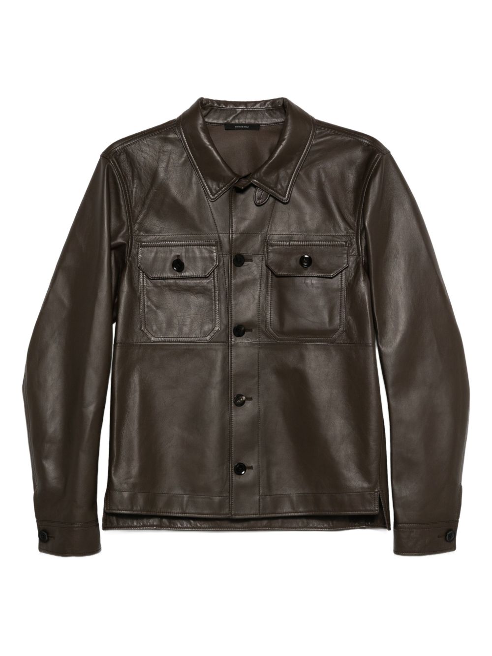 Oversized Leather Jacket