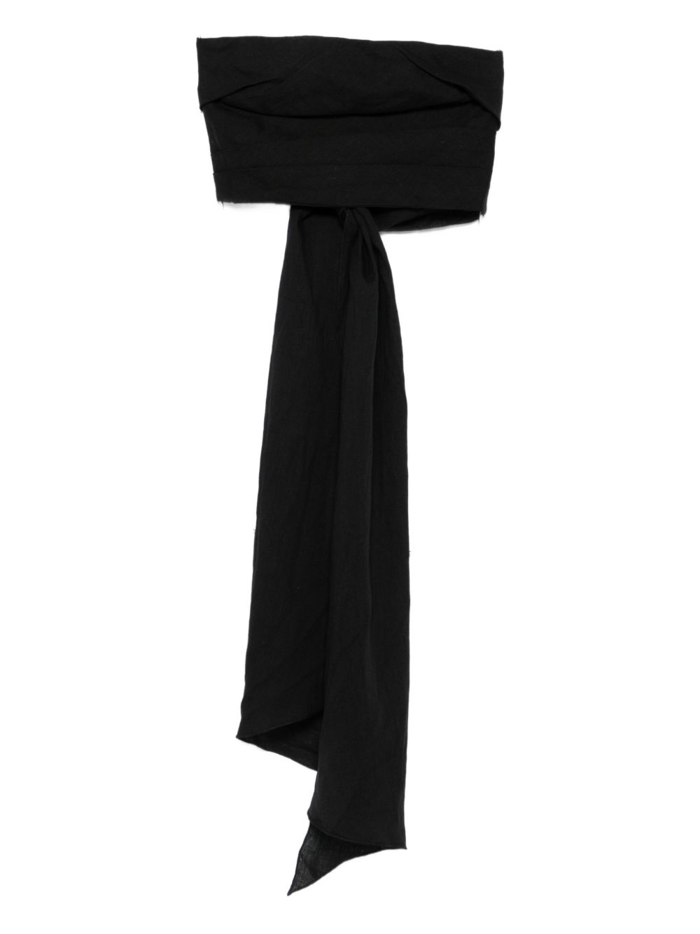Cassia Tie-Fastening Organic Linen Top