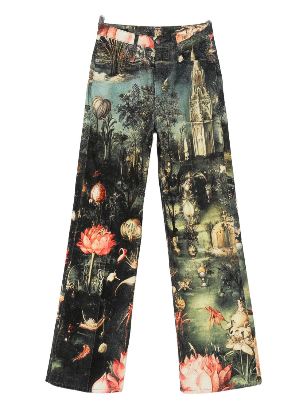 Charlotte Floral-Print Trousers