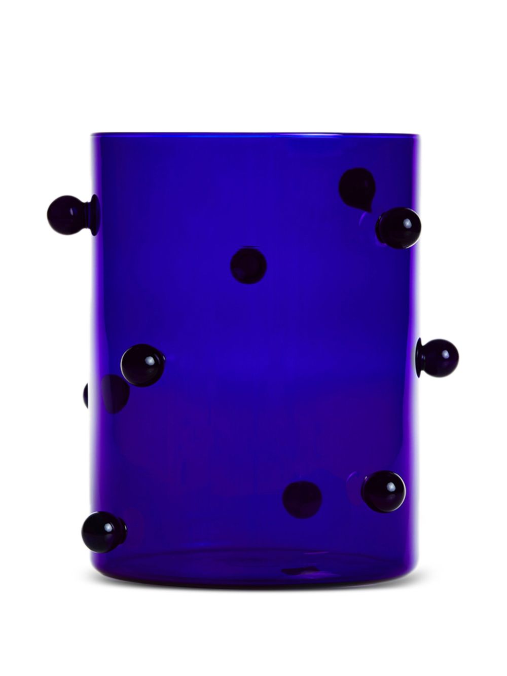 Maison Balzac Mb Pomponette Vase In Blue