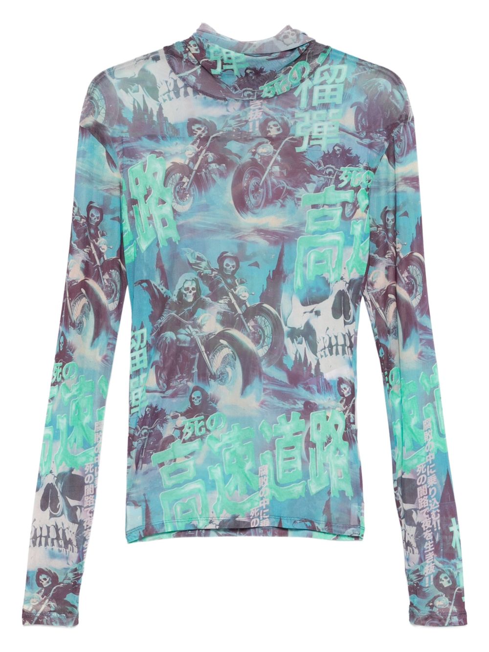 Ghost Riders Mesh Top