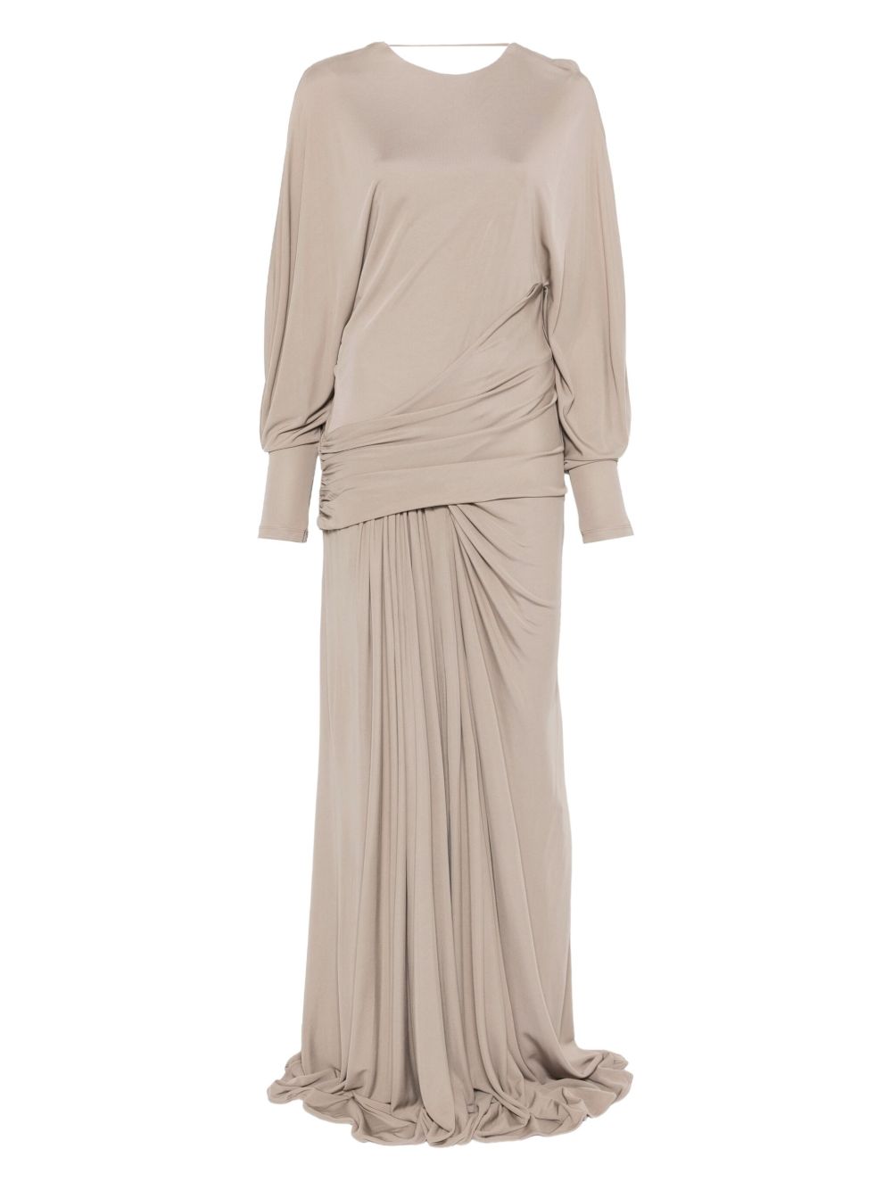 Draped Jersey Dress