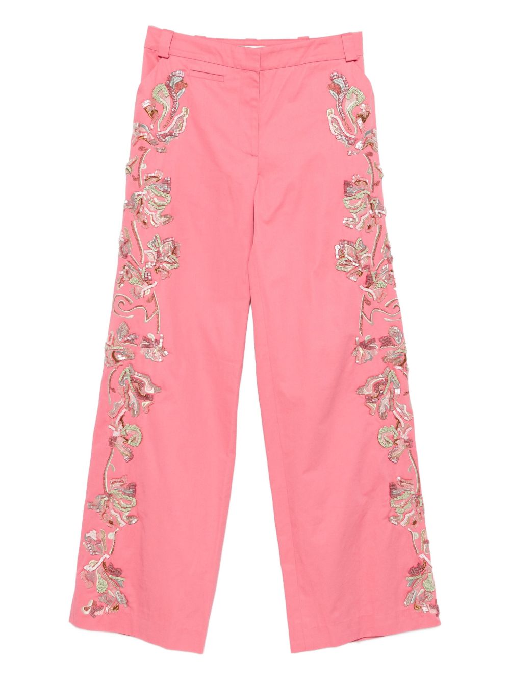 Straight-Leg Trousers