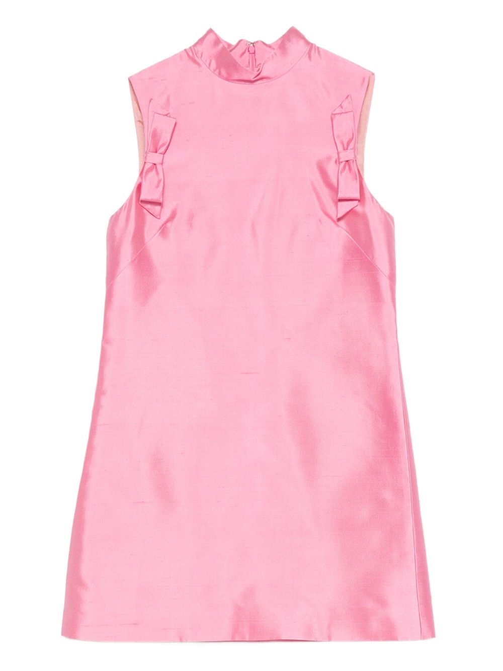 Bow-Detail Mini Dress