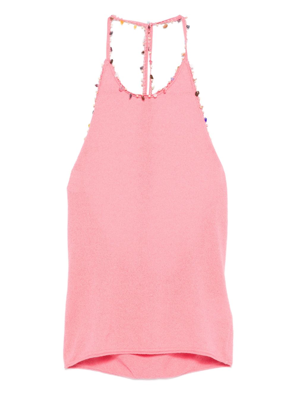 Beaded Halterneck Top
