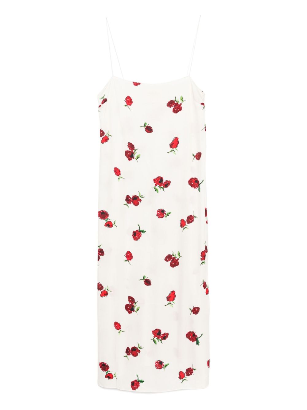 KHAITE Floral-Print Dress