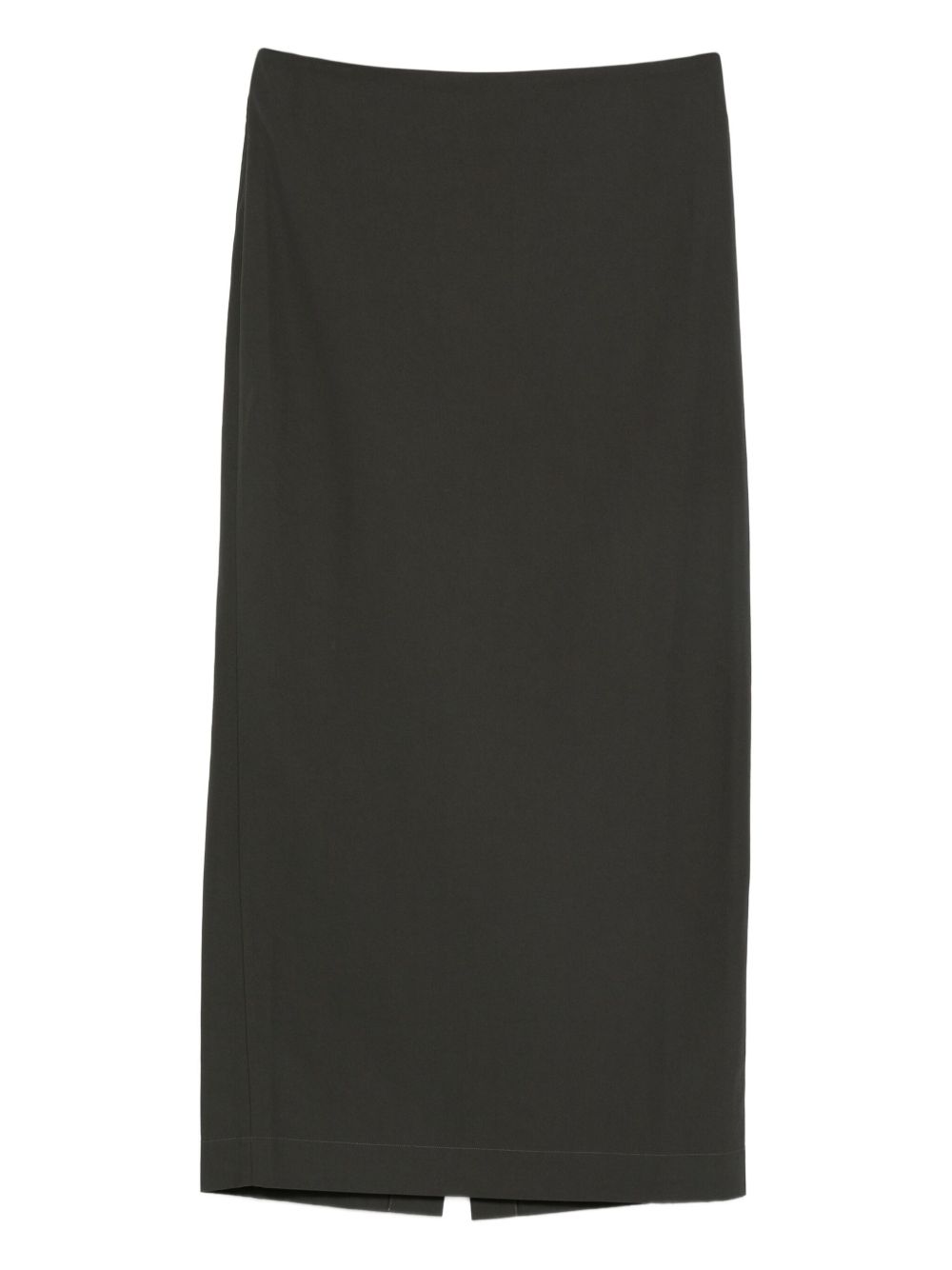 Low-Waist Column Maxi Skirt