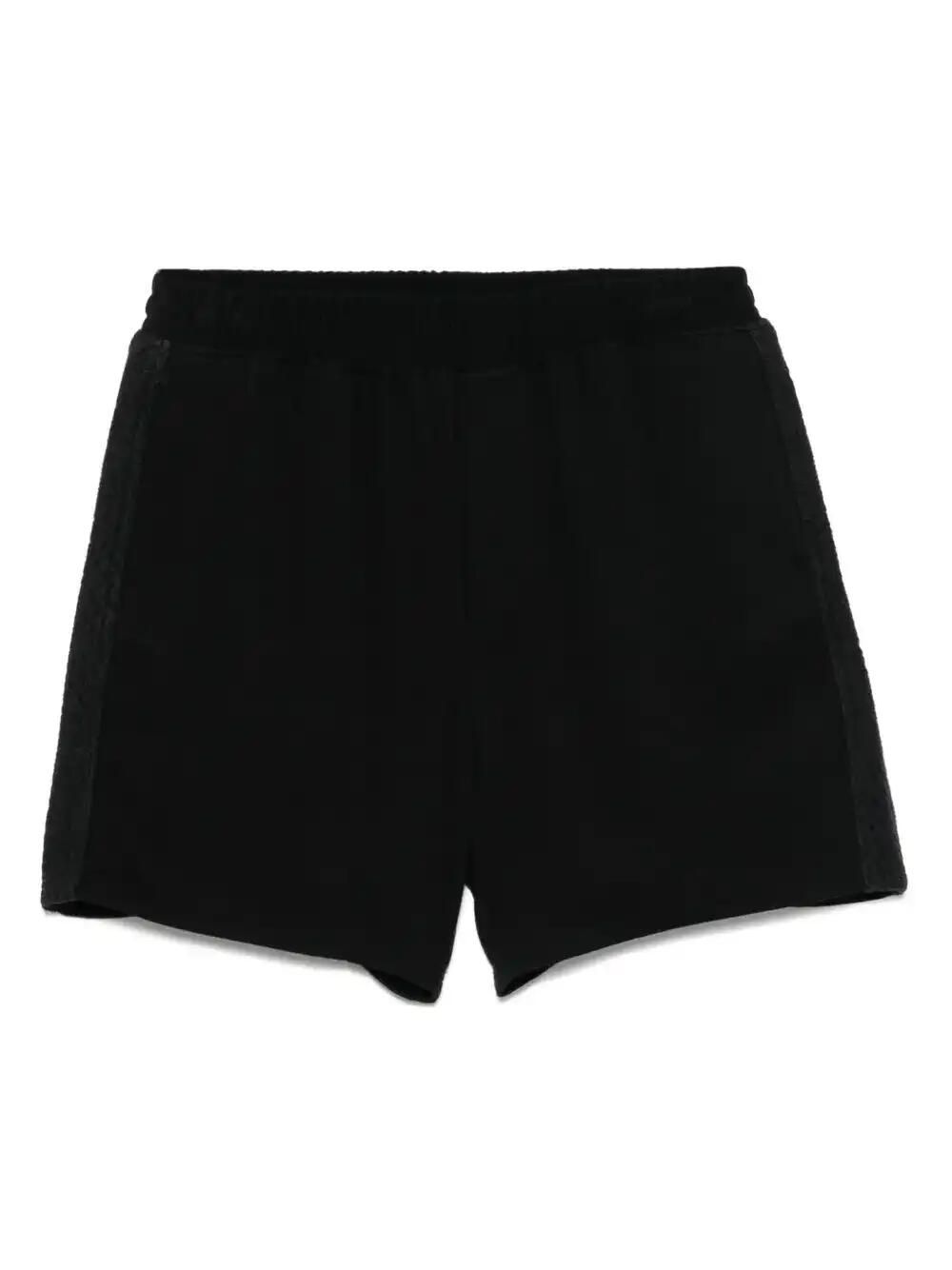 Knitted-Detail Shorts