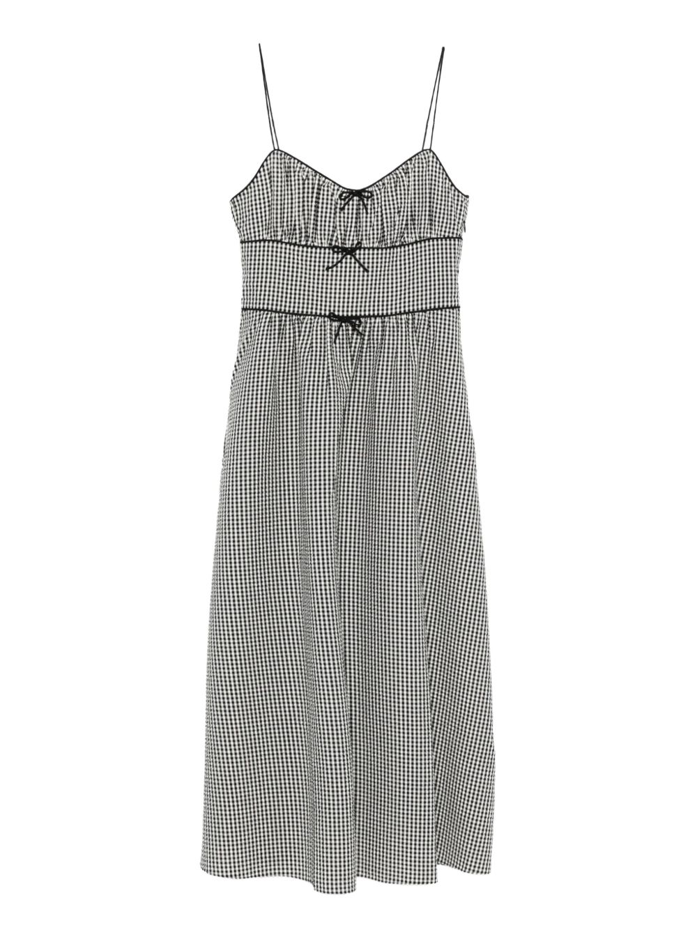Belline Gingham Midi Dress