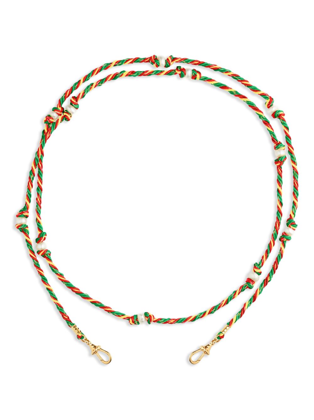 14K Gold Mauli Necklace