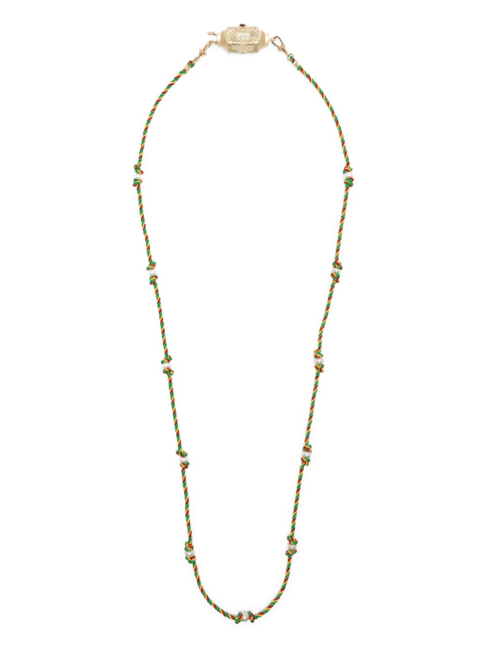 14K Gold Mauli Necklace