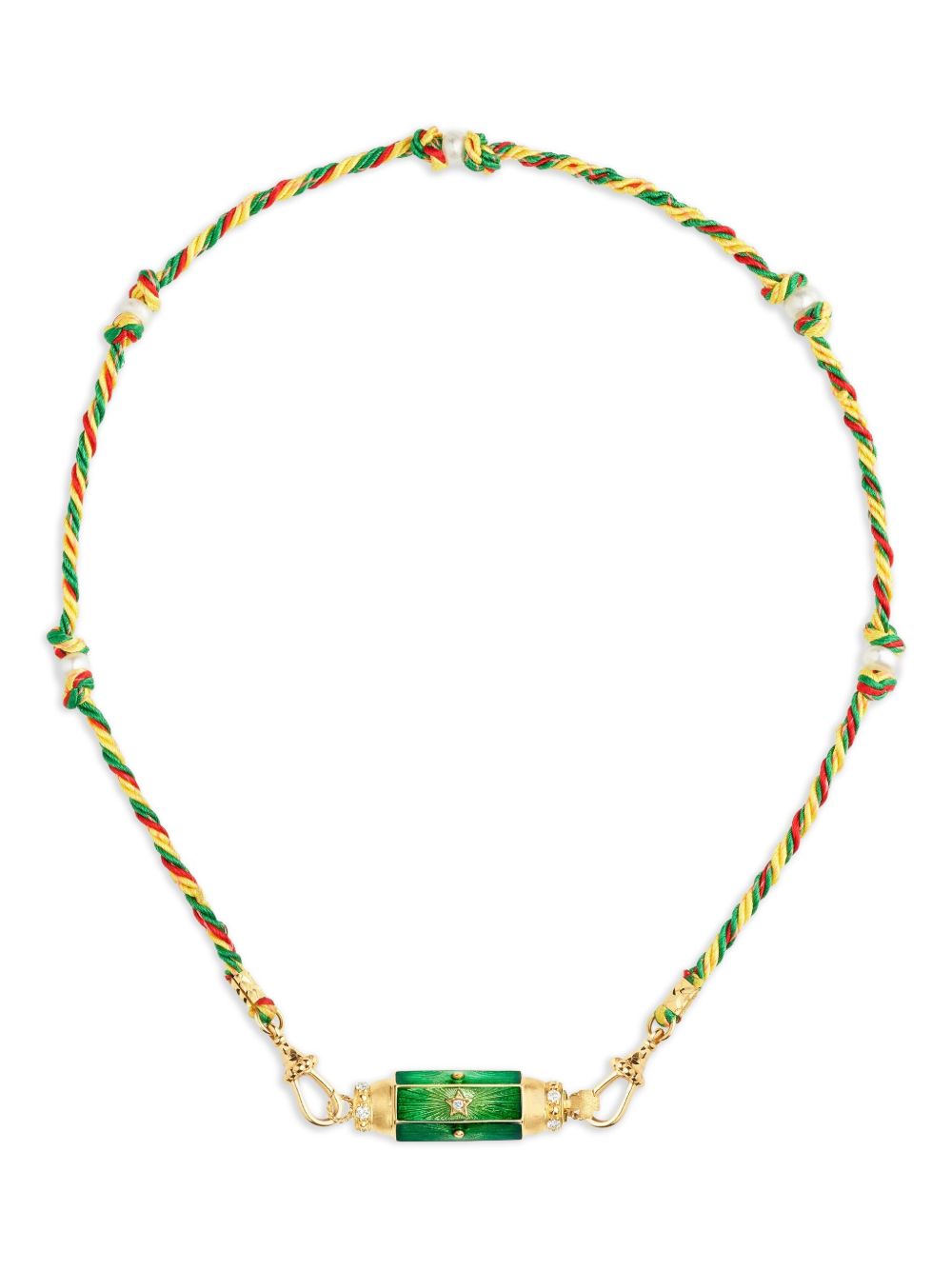 14K Gold Mauli Necklace