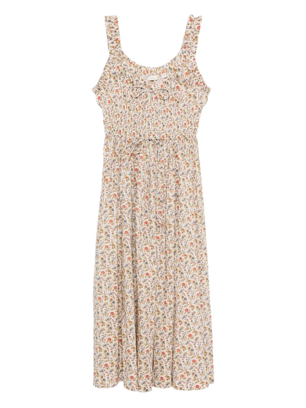 Emmaretta Ruffled Floral-Print Dress
