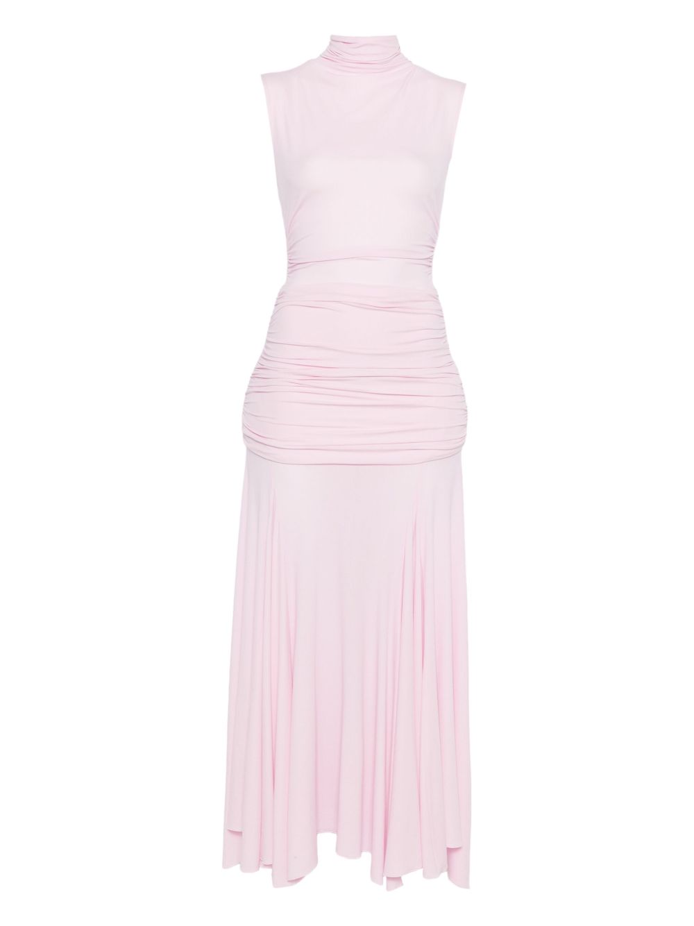 Silk Midi Dress