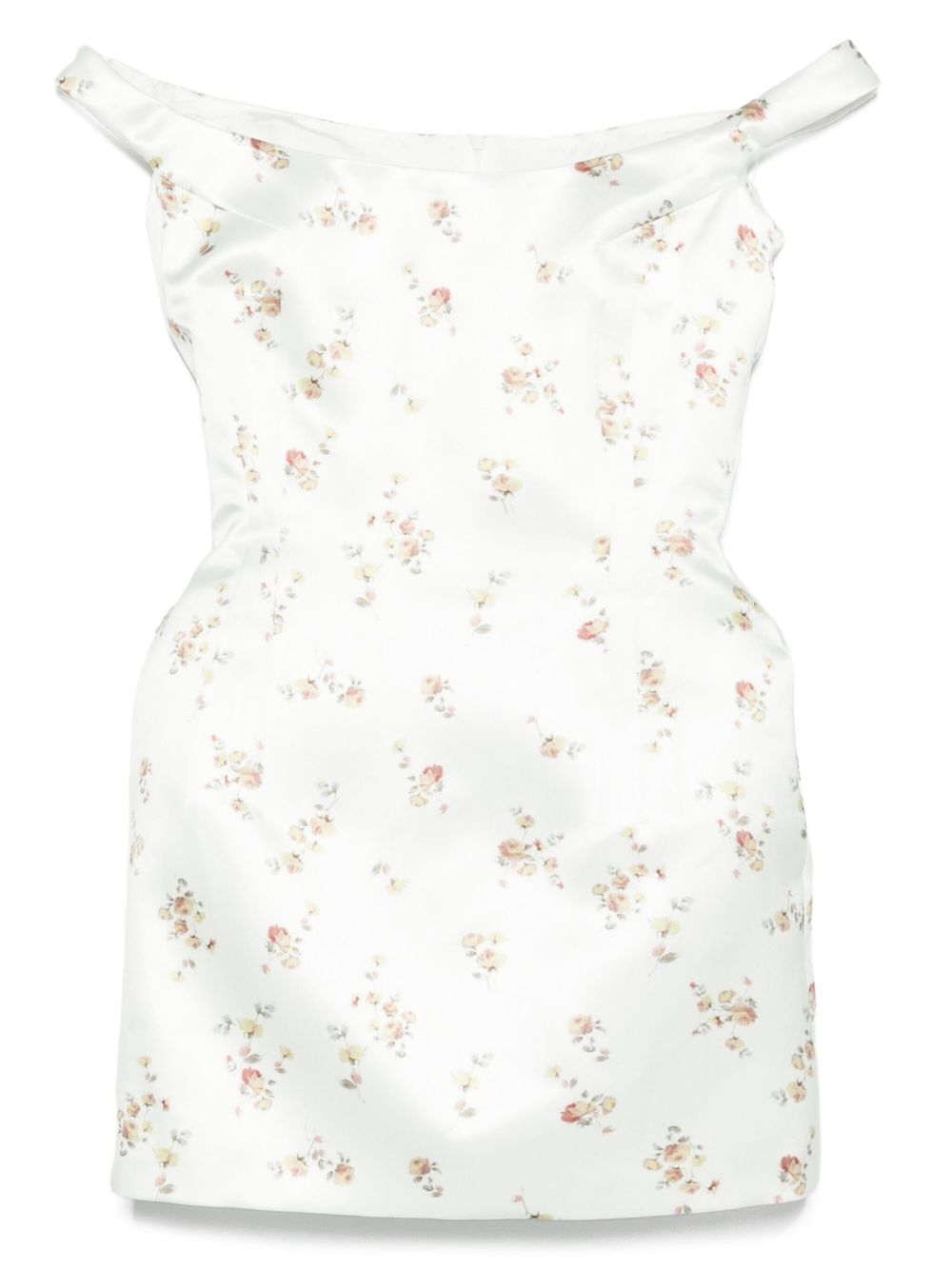 Floral-Print Mini Dress