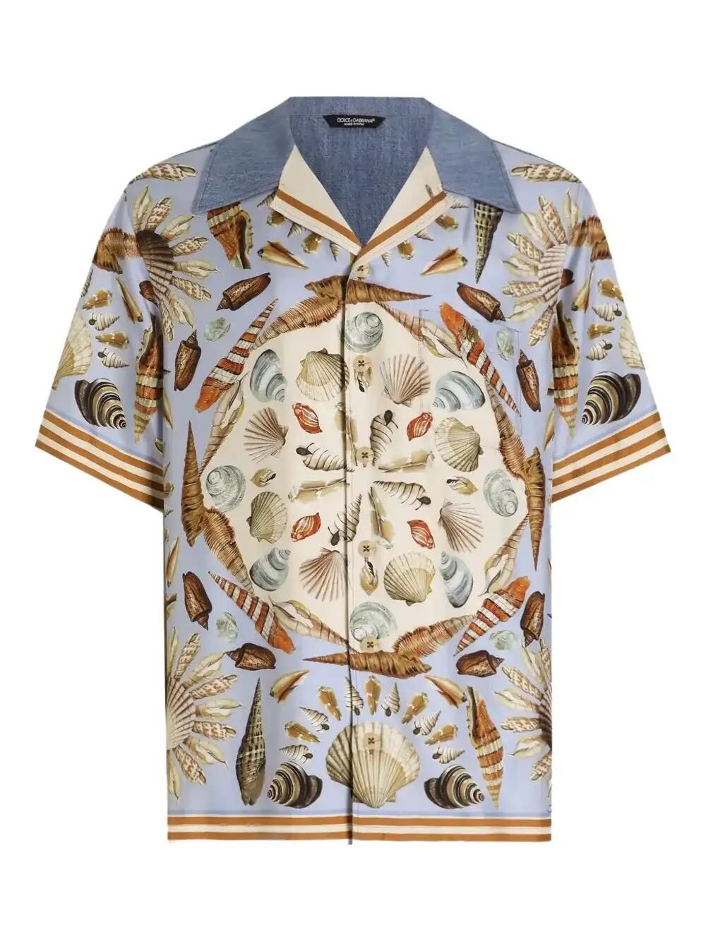 Shell-Print Shirt