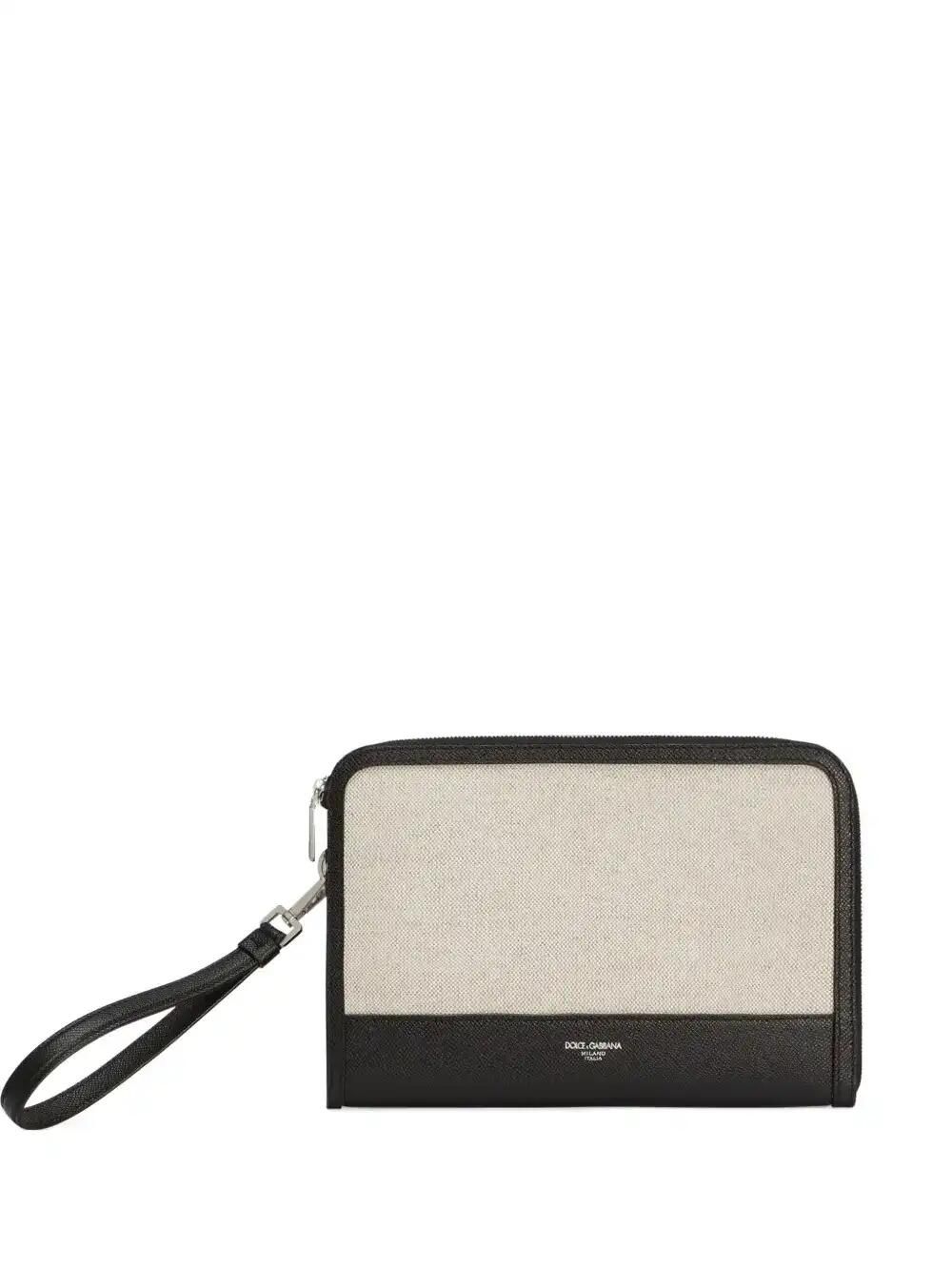 Canvas Clutch Bag