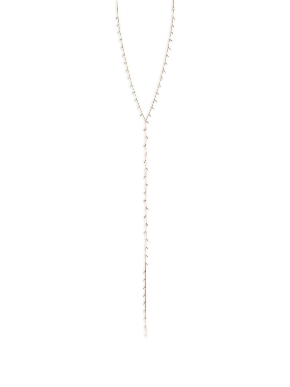 14kt Yellow Gold Fringe Necklace