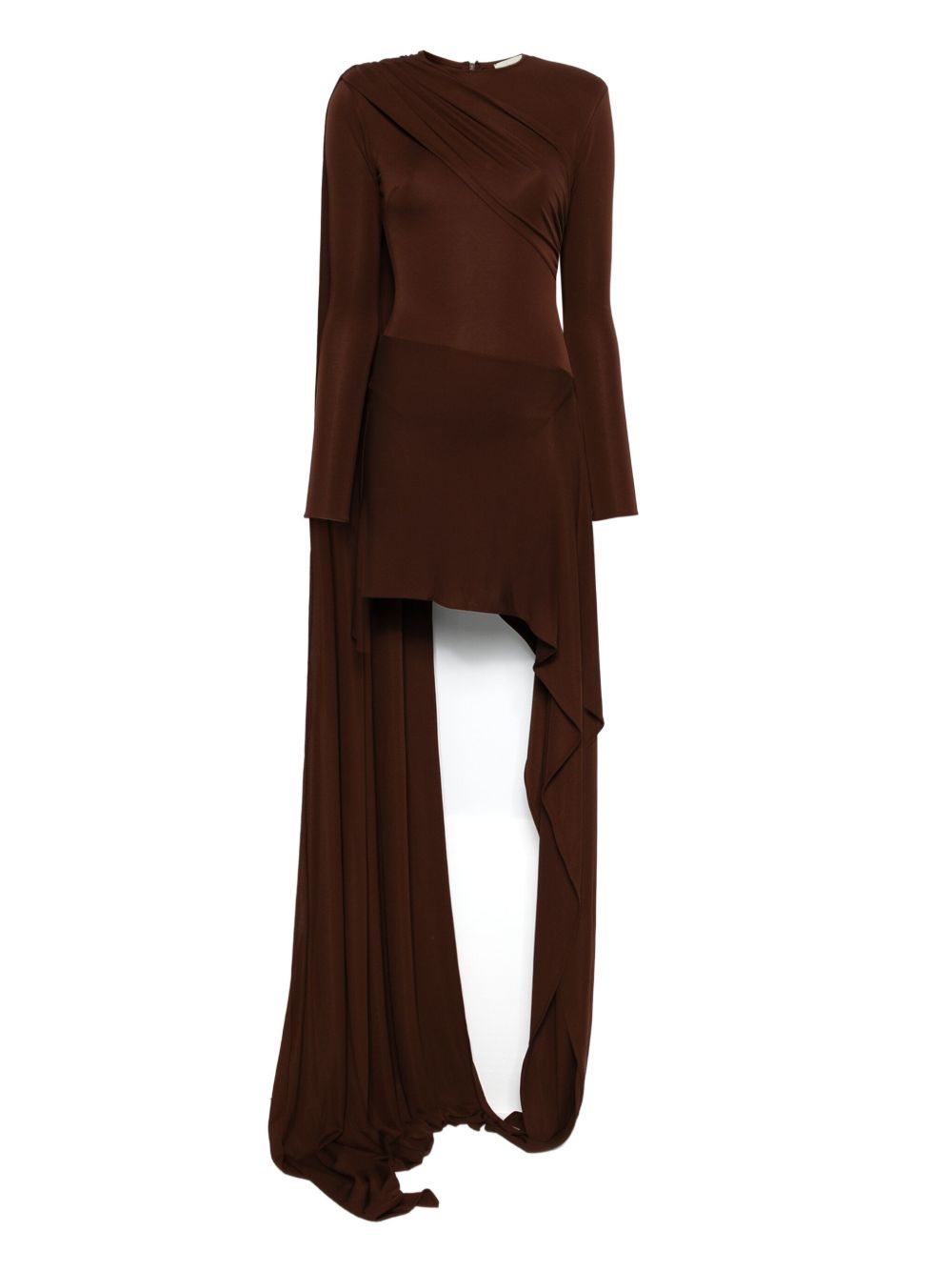 Draped Cape Dress