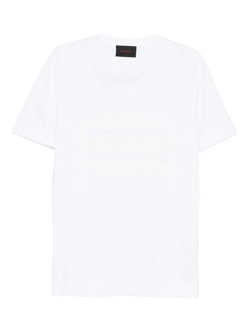 Daisy Chain-Print Cotton T-Shirt