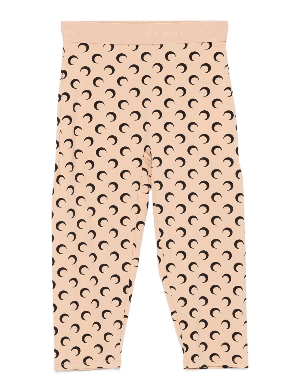 Crescent Moon-Print Shorts