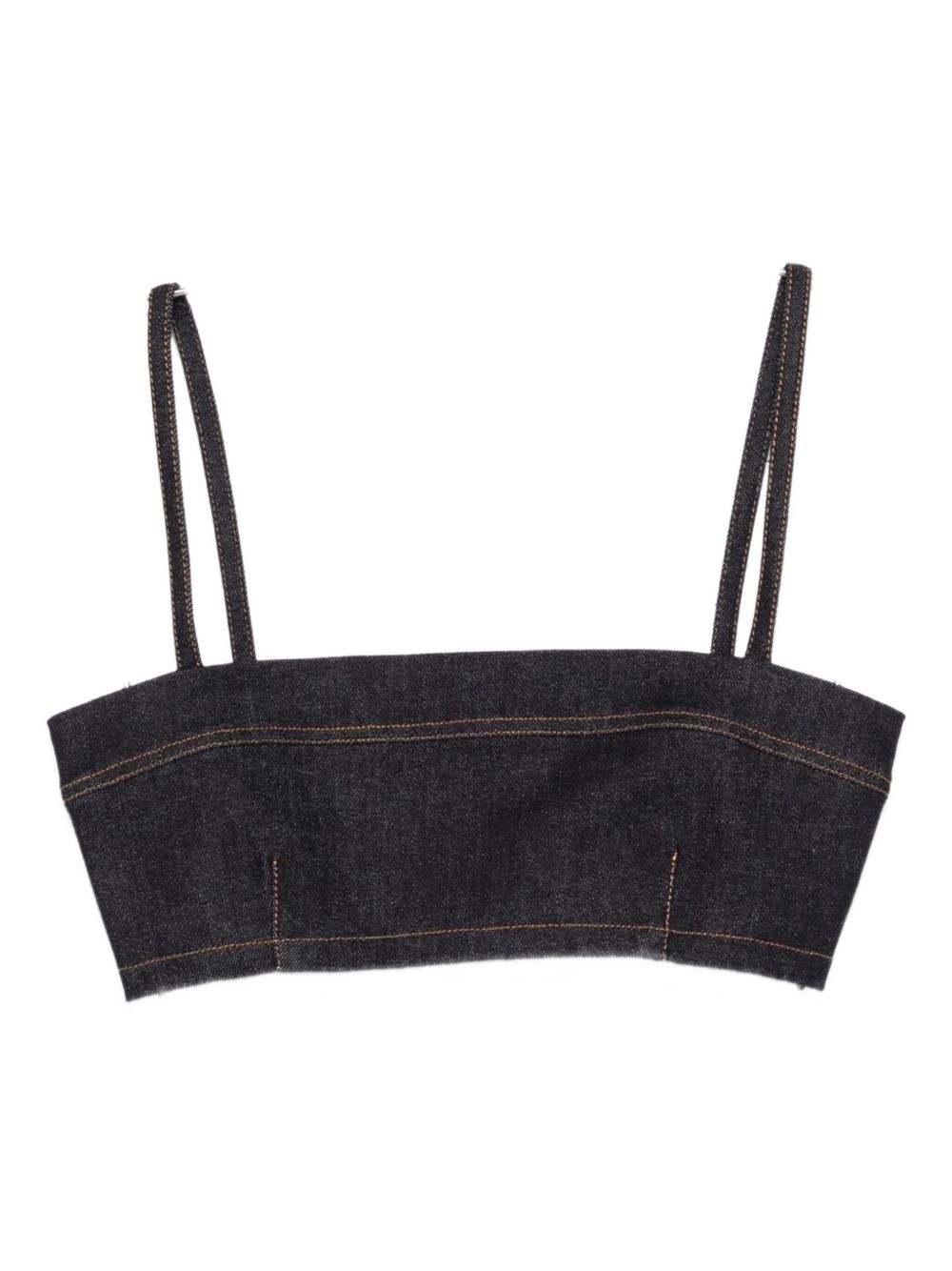 Denim Cropped Top