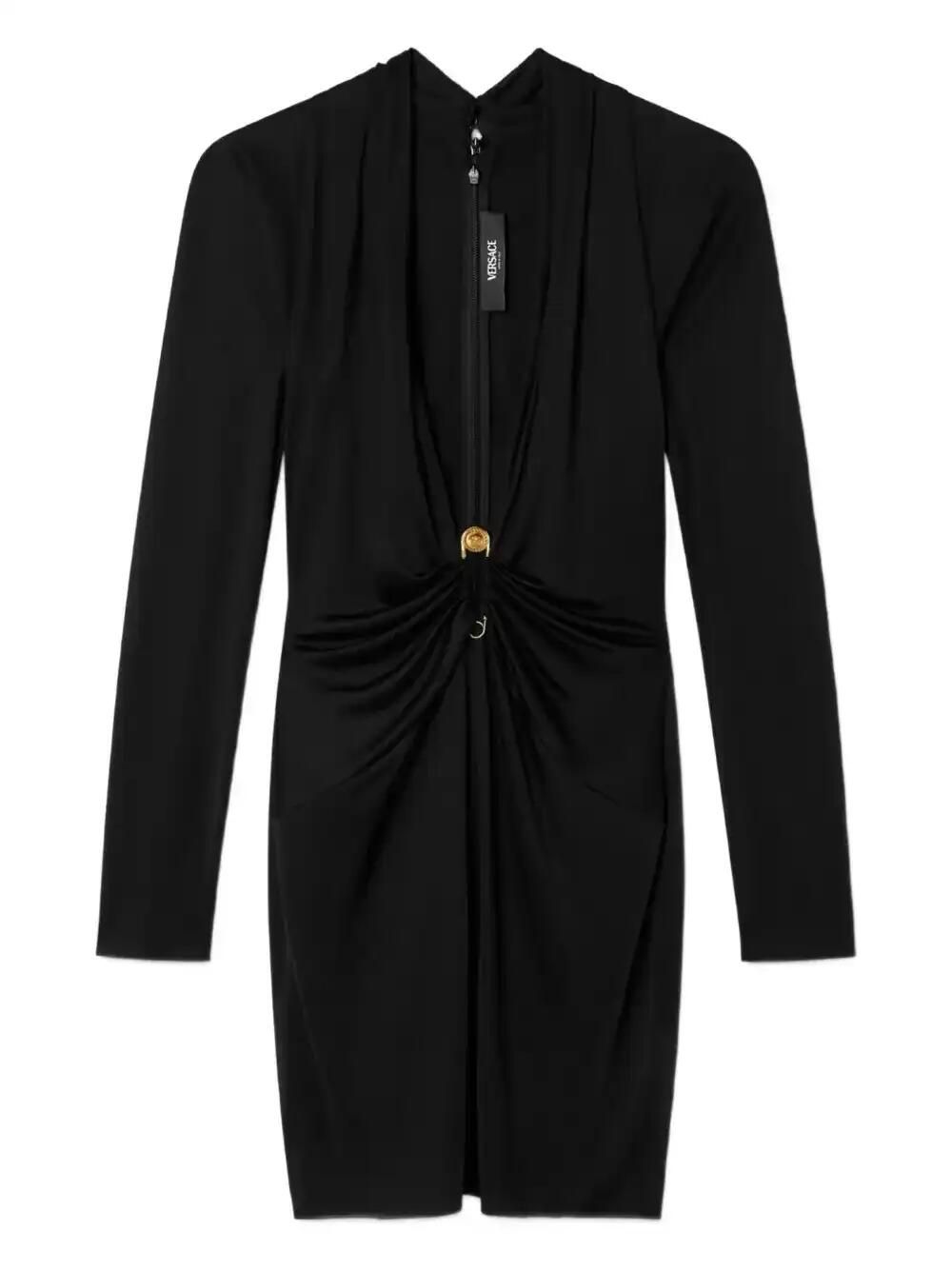 Safety Pin Mini Dress