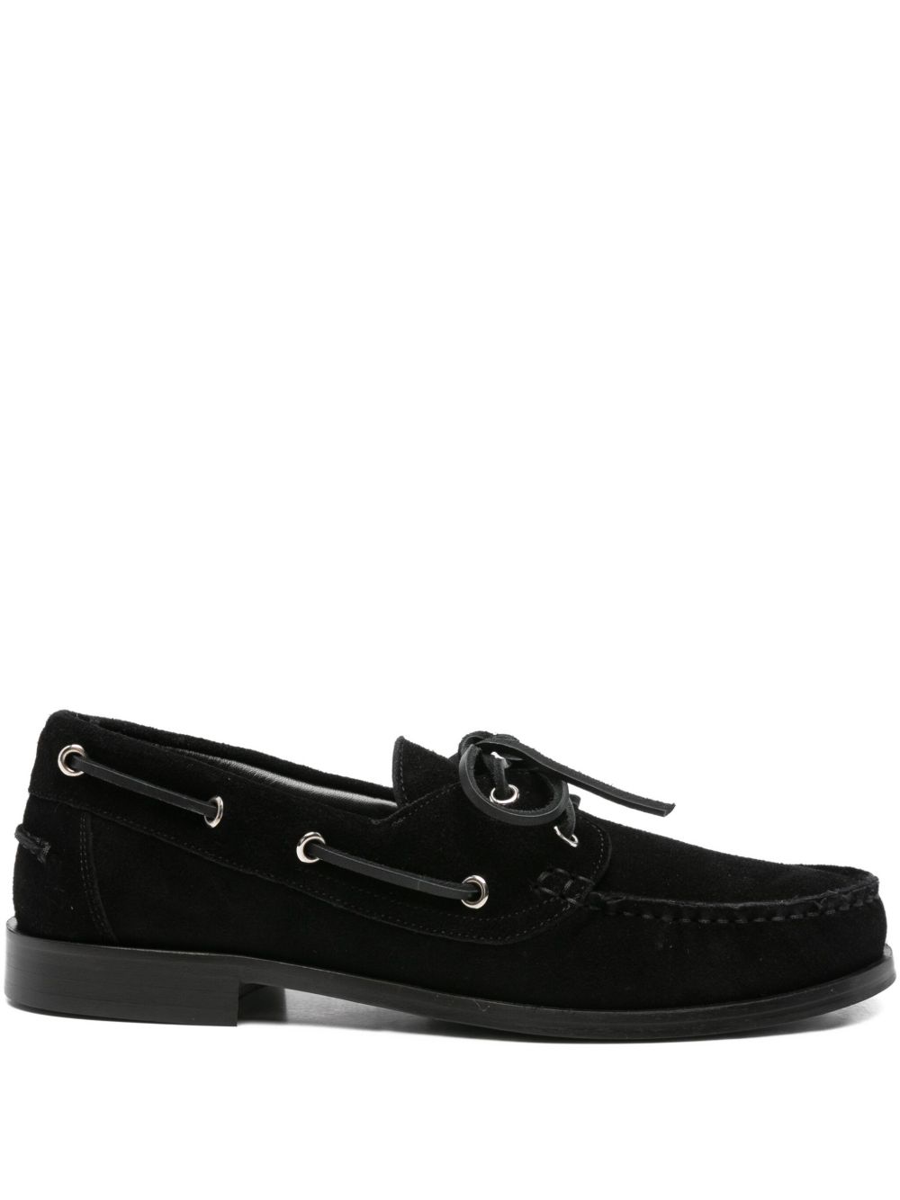 Harris Suede Lace-Up Boat Shoes
