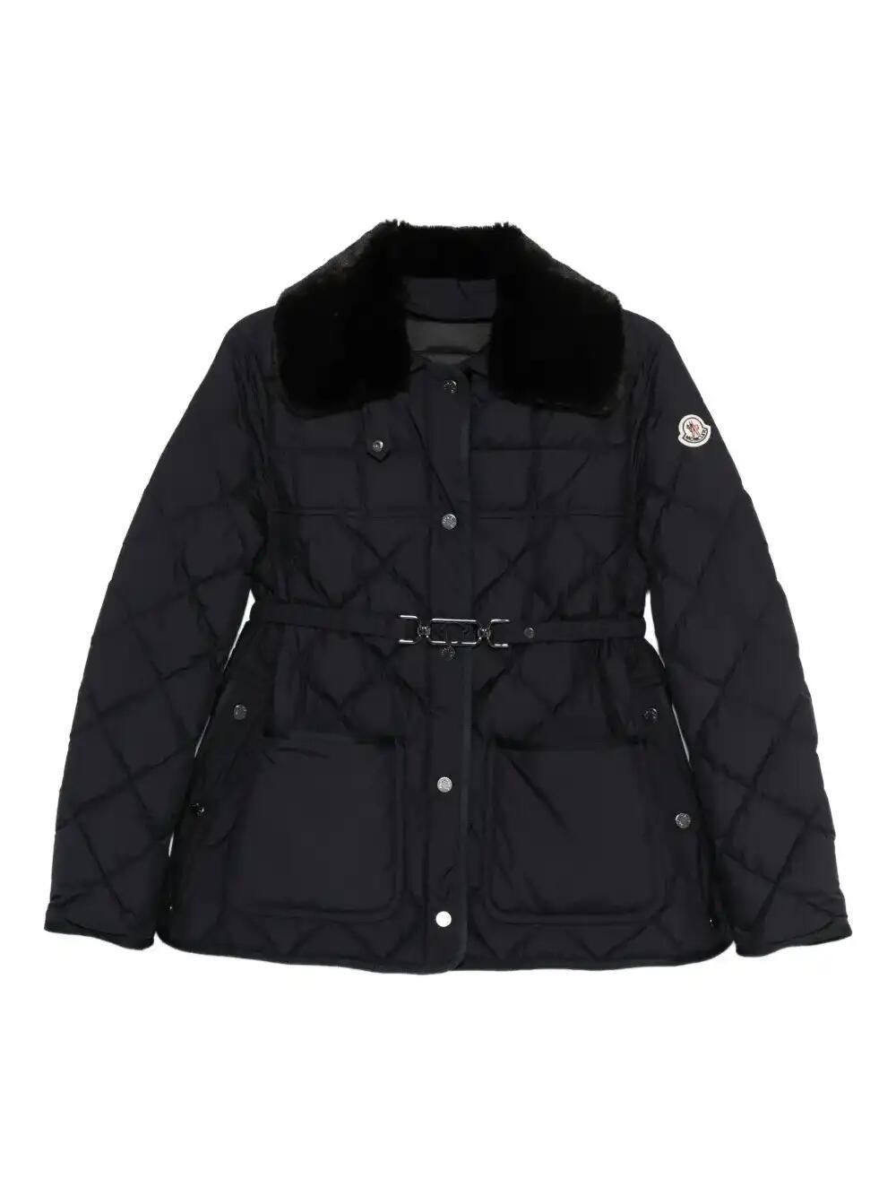 Quilted Belted Jacket