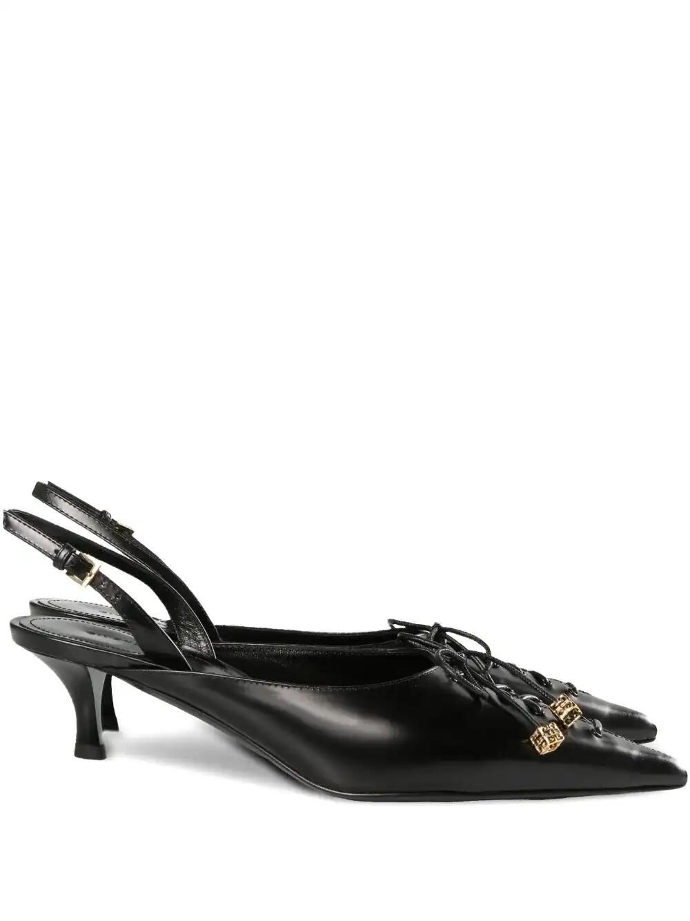 45mm Lace-Up Pumps