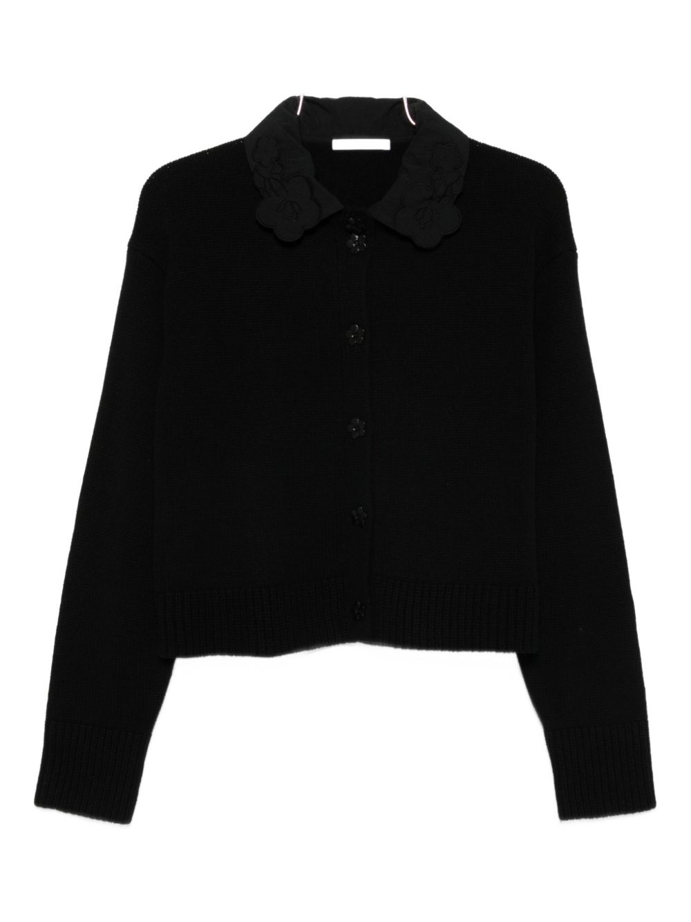 Cecilie Bahnsen Bibi Cardigan In Black