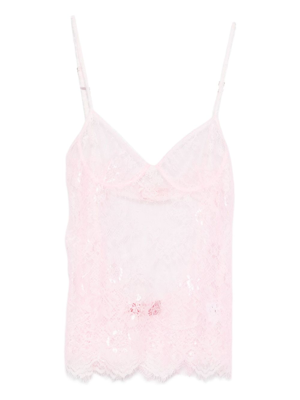 Sophia Lace-Trimmed Top