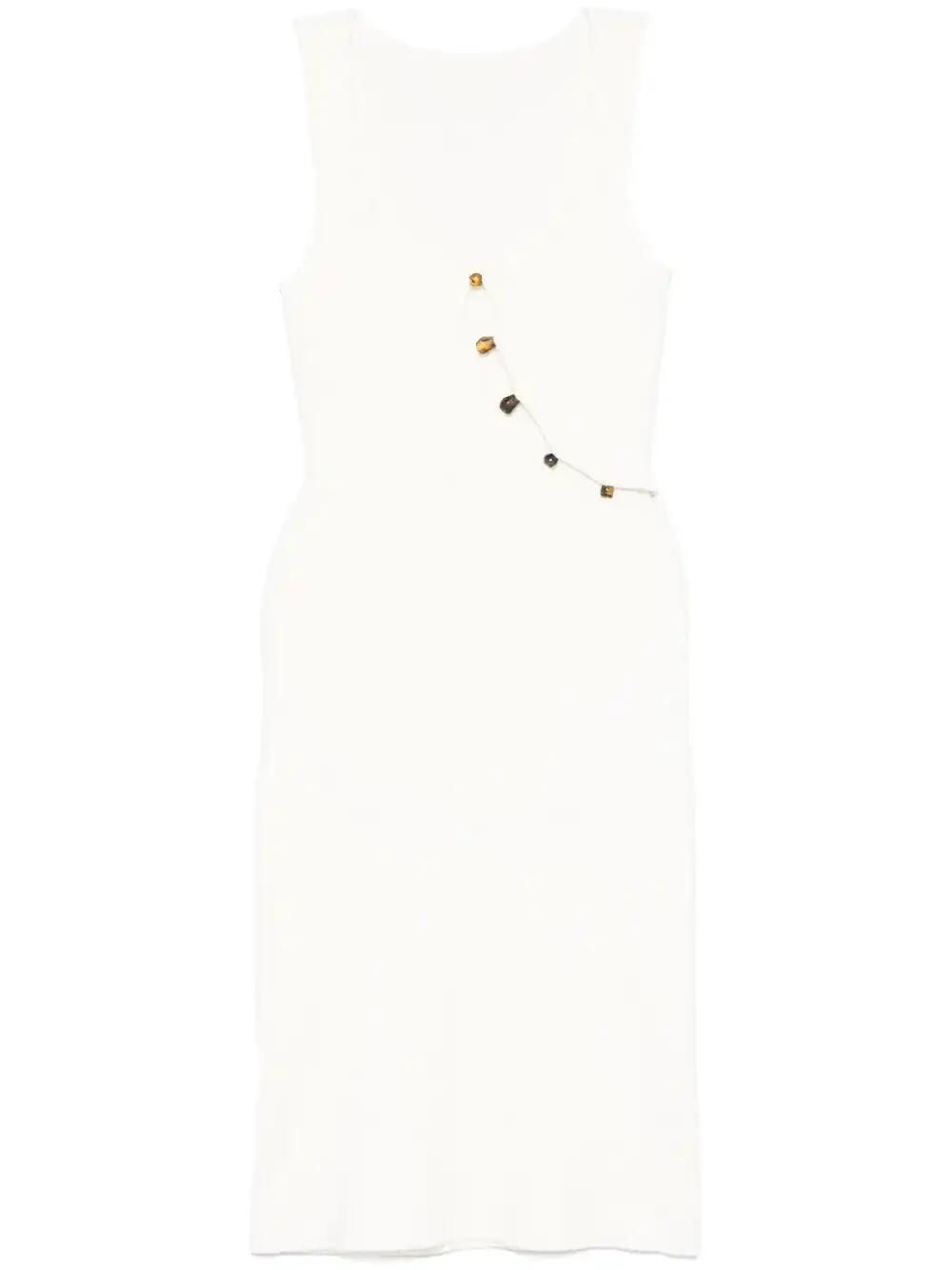 Cut-Out Midi Dress