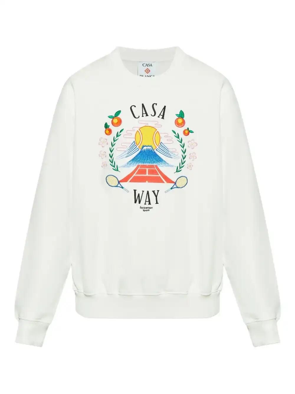 Graphic-Print Sweatshirt