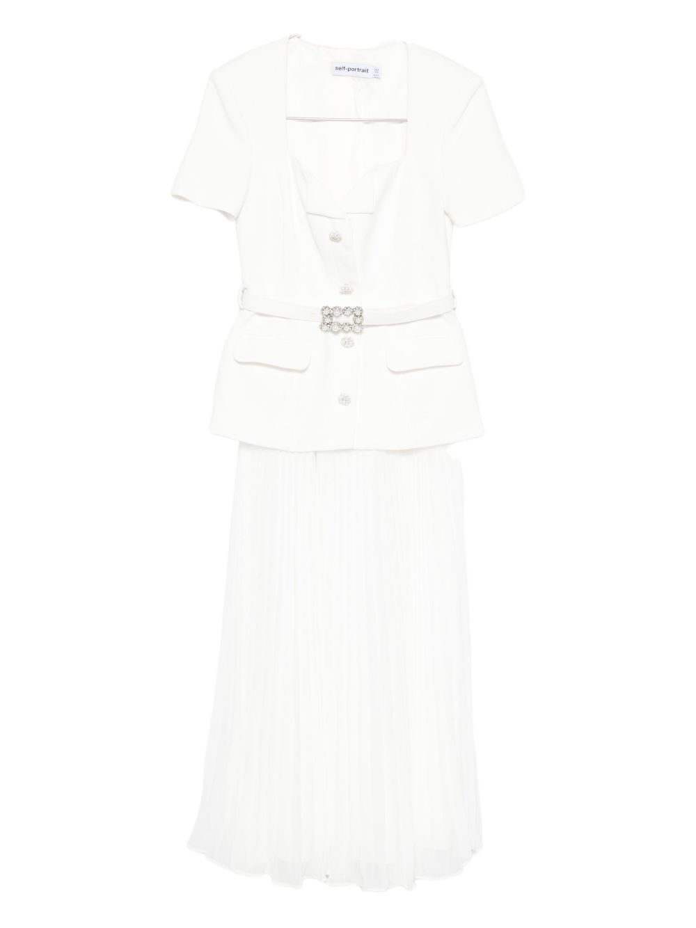 V-Neck Midi Dress