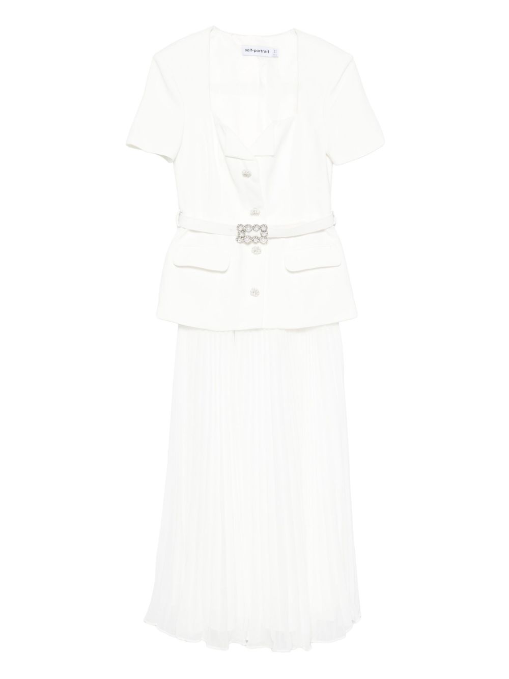 V-Neck Midi Dress