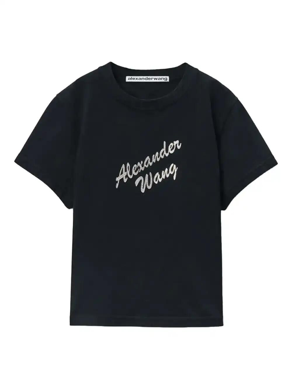 Crystal-Embellished T-Shirt