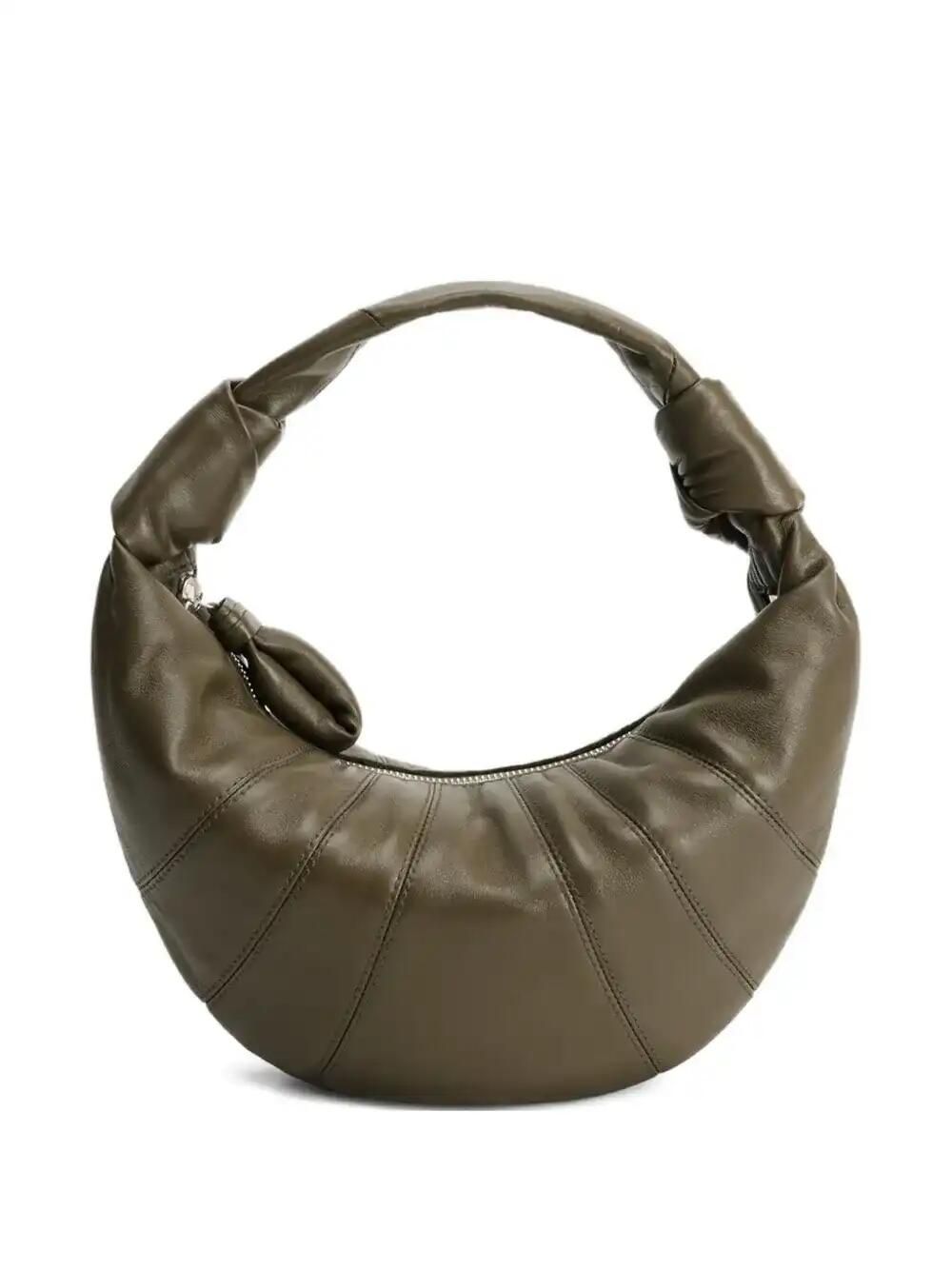 Fortune Croissant Knotted Shoulder Bag