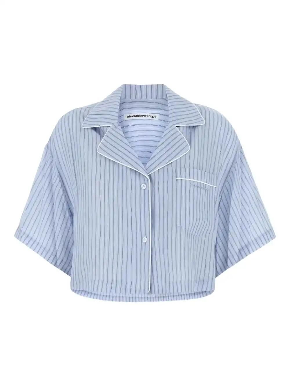 Striped Short-Sleeve Shirt