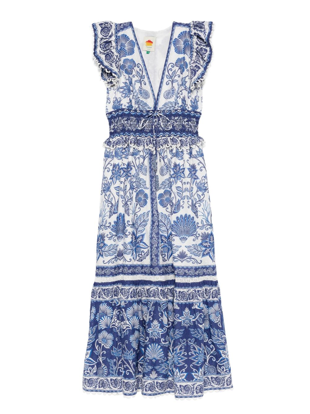 Shell Garden Maxi Dress