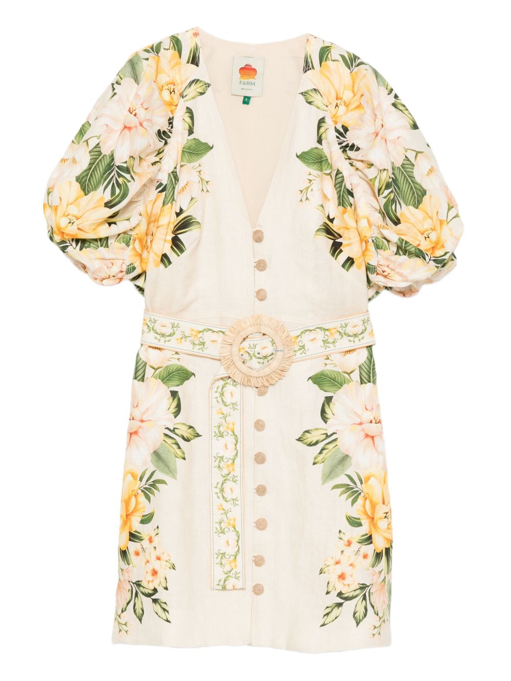 Garden Cascade Mini Dress