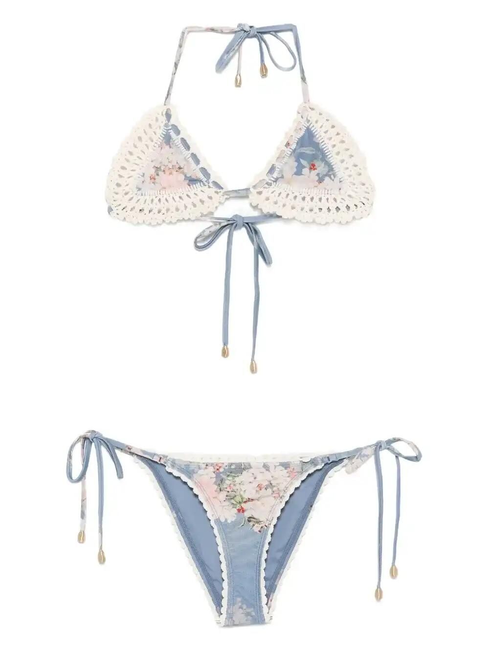 Floral-Print Bikini