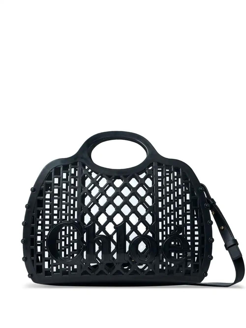 Chloé Cage Logo-Detail Tote Bag