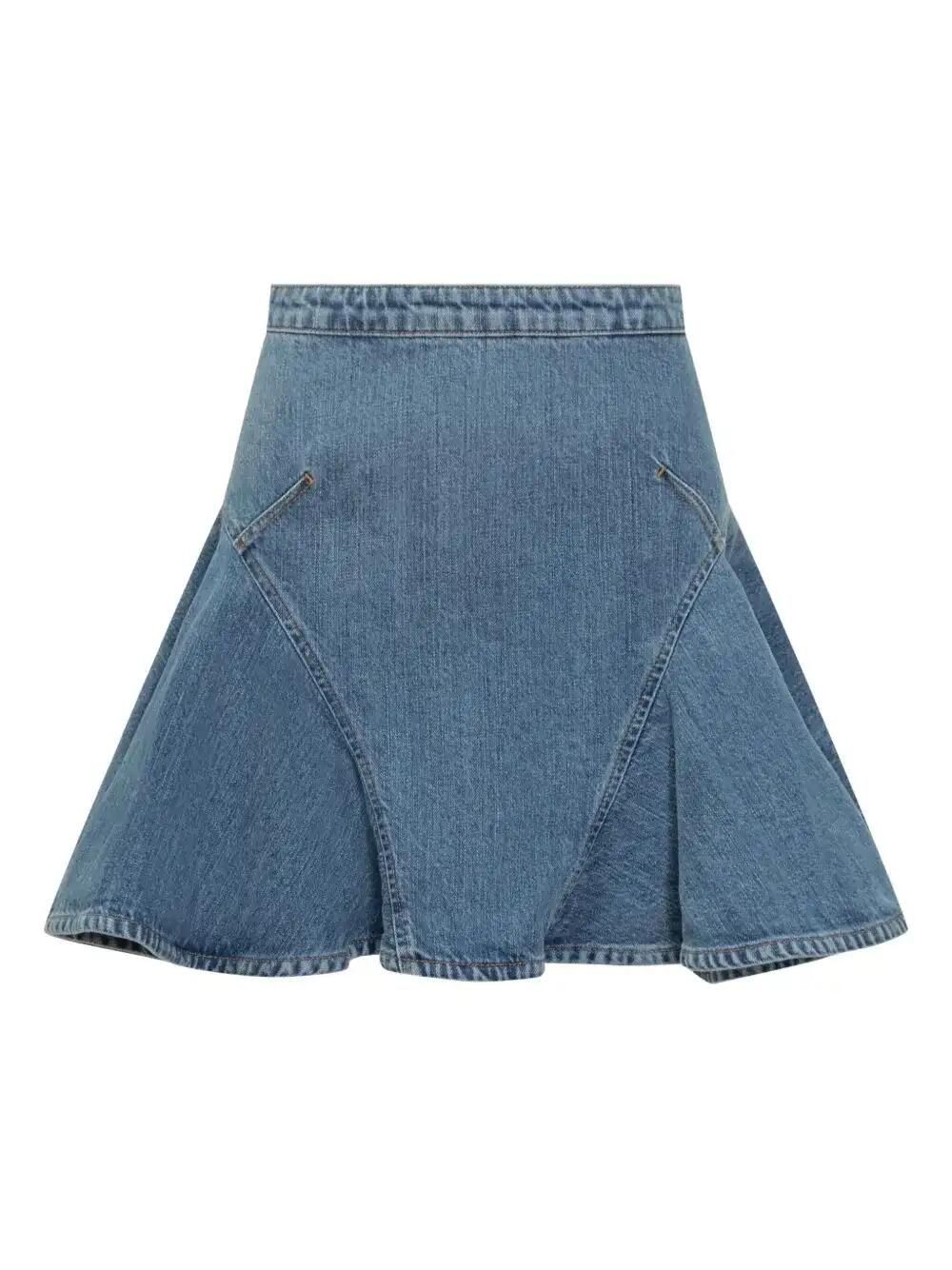 Ruffled Mini Skirt