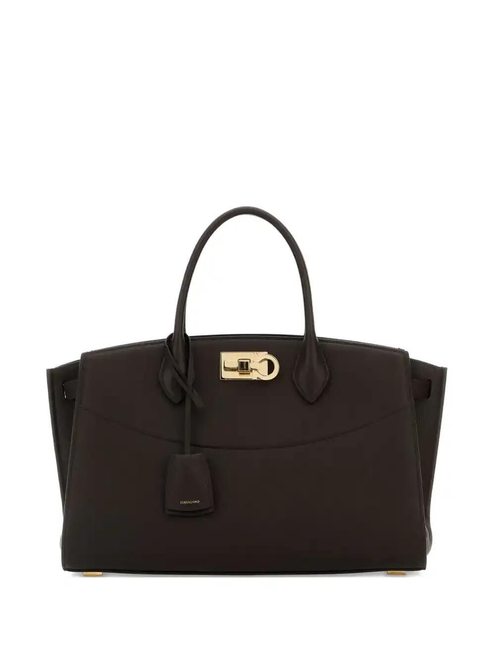 Studio Leather Tote Bag
