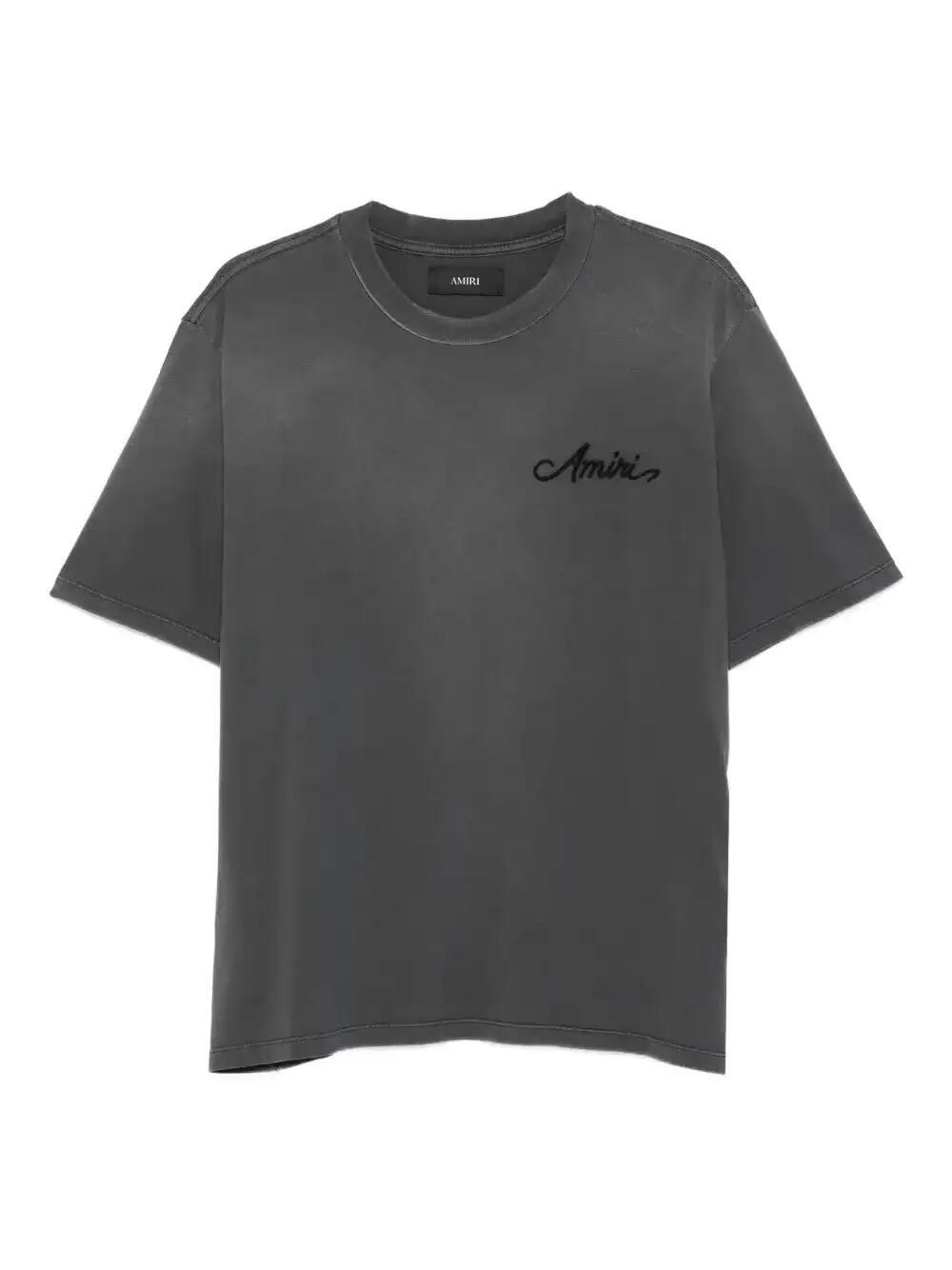 Embroidered Cotton T-Shirt