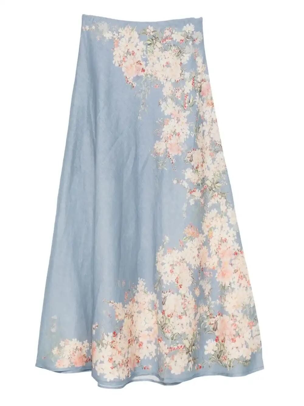 Cascadian Bias Maxi Skirt